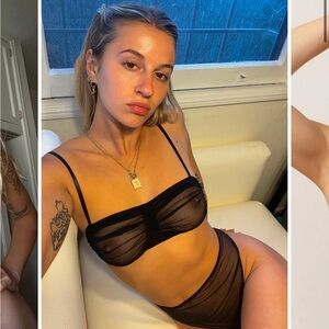 Only Hearts Whisper Roxy Bralette - Black size Medium